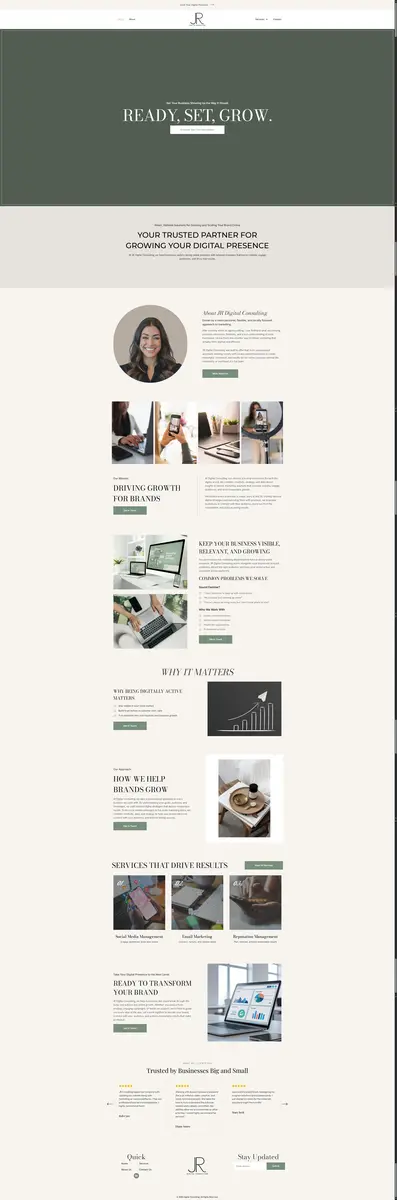 JR Digital Consultant Screenshot