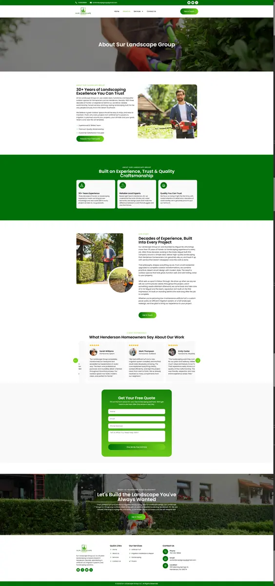 Sur Landscape Group Screenshot